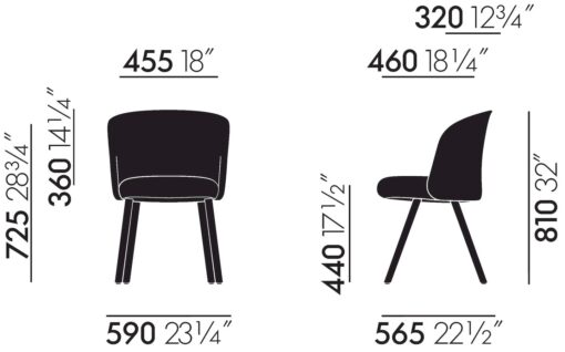 Mikado Side Chair - Vitra - Image 9