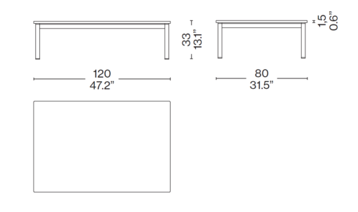 10 Table en Tube Basse - Cassina - Image 6