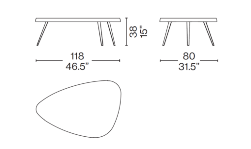 Mexique Low Table - Cassina - Image 6