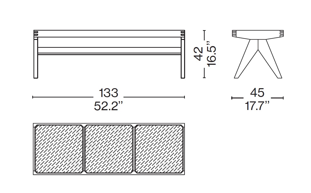 Civil Bench - Cassina - Image 6