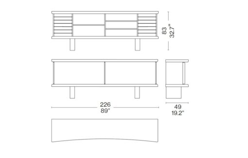 Riflesso Storage Cabinet - Cassina - Image 7
