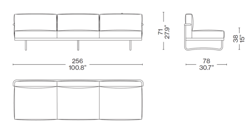 5 Canapé, Appartement Le Corbusier - Cassina - Image 8
