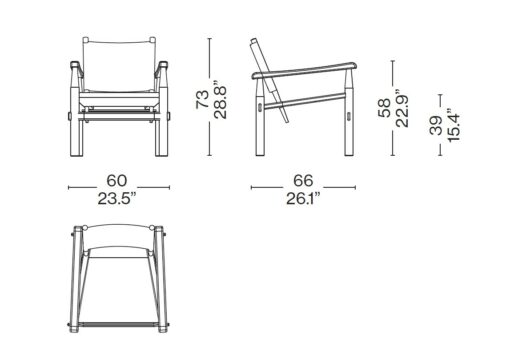 Doron Hotel Armchair - Cassina - Image 4