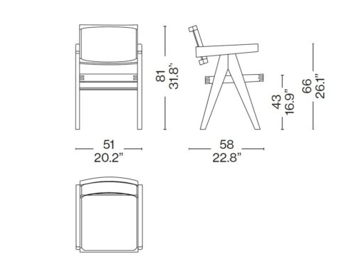 Capitol Complex Chair - Cassina - Image 11