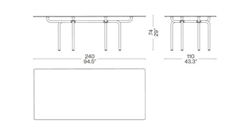 Edison Table - Cassina - Image 8