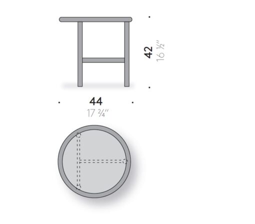 Ava Small Table – De Padova - Image 3