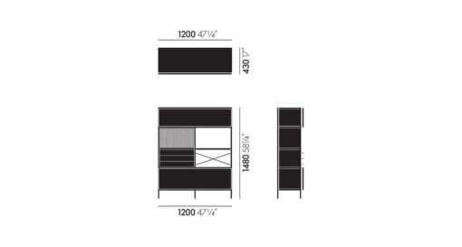 Eames Storage Unit ESU, Bookcase - Vitra - Image 5