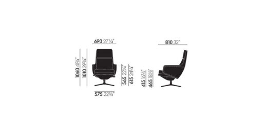 Grand Relax Lounge Chair - Vitra - Image 8