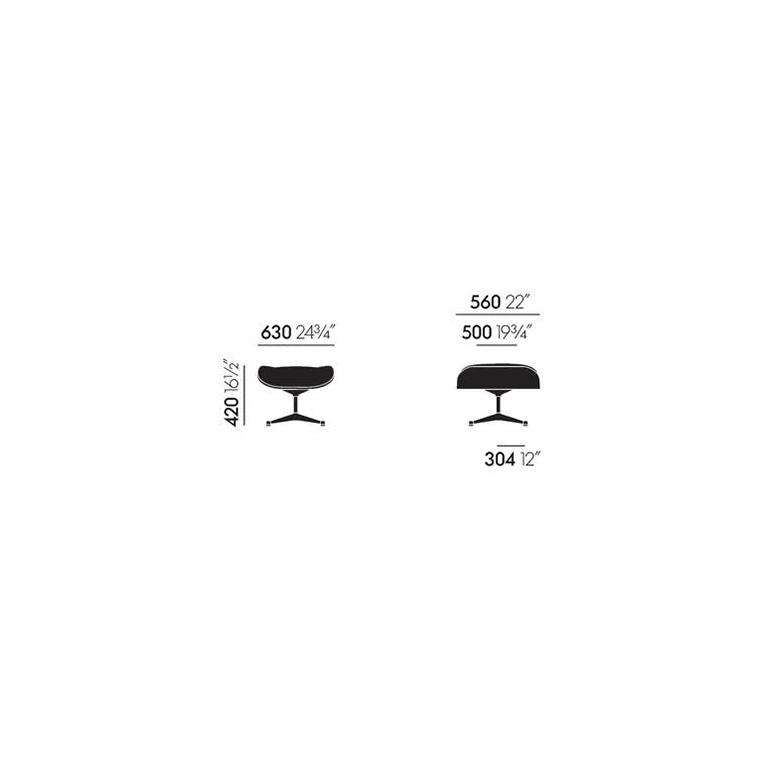 Lounge Chair & Ottoman - Vitra - Image 10