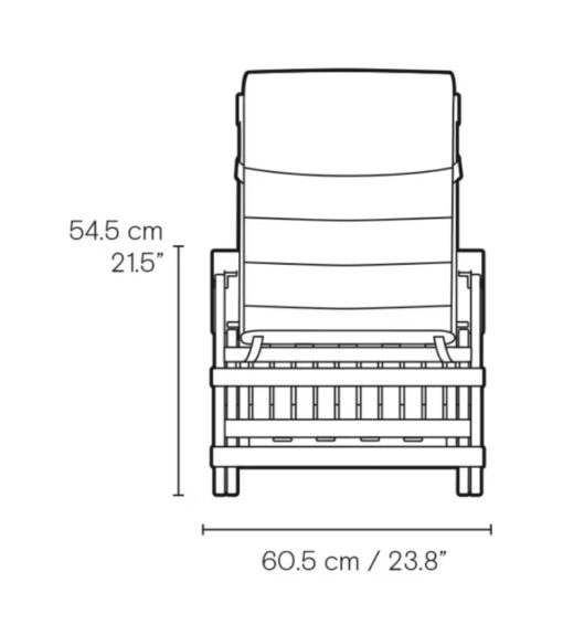 BM5568 | Deck Chair with Cushion - Carl Hansen & Søn - Image 12