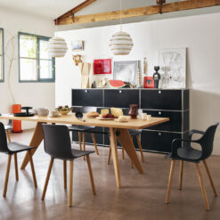 Alternative view of HAL RE Armchair Wood - Vitra