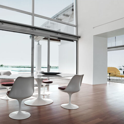 Saarinen Tulip Side Chair - Knoll - Image 4