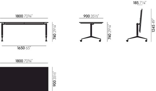 MedaMorph Folding Table - Vitra - Image 6