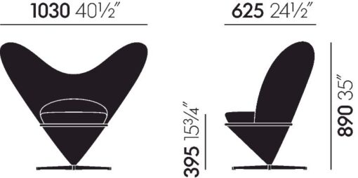 Heart Cone Chair - Vitra - Image 3
