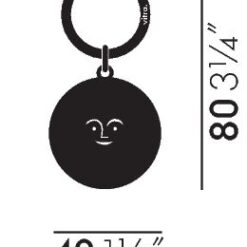 Alternative view of Key ring sun - Vitra