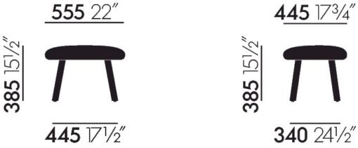 HAL Lounge Chair & Ottoman - Vitra - Image 9