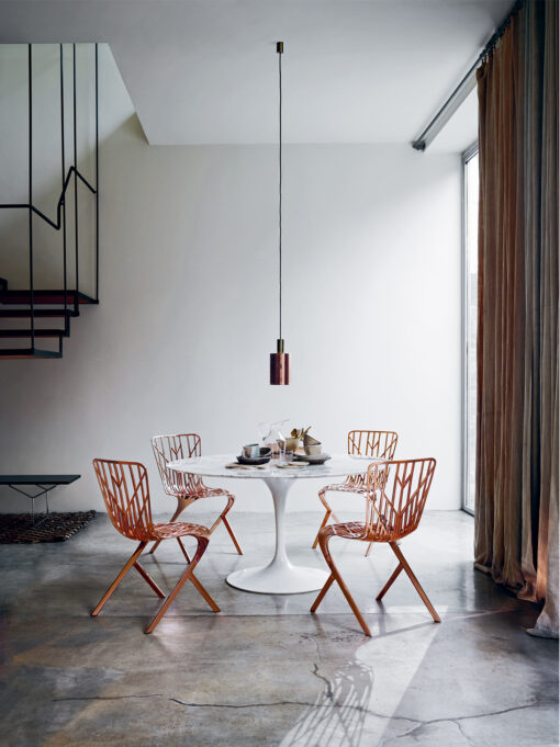Saarinen Oval Dining Table - Knoll - Image 6