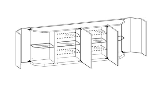 Bramante Storage Cabinet - Cassina - Image 5