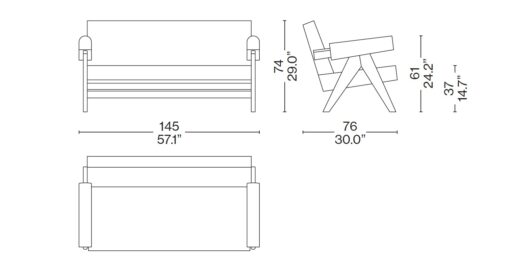 Capitol Complex Sofa - Cassina - Image 7