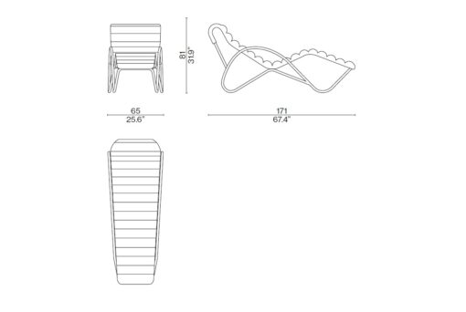 Chaise Longue Indochine - Cassina - Image 6
