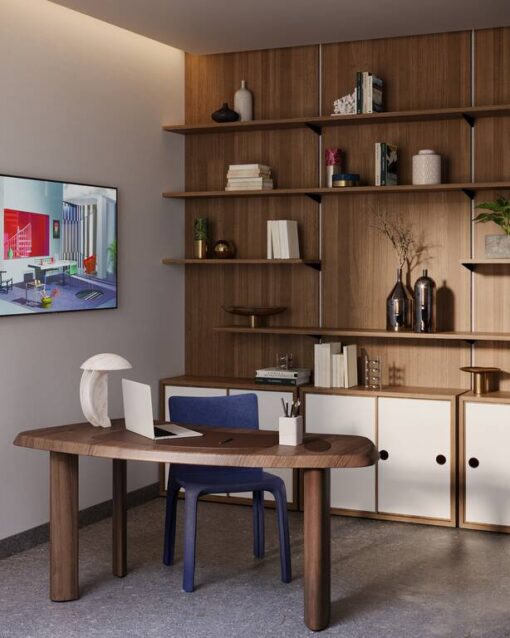 Petit Bureau En Forme Libre - Cassina - Image 6