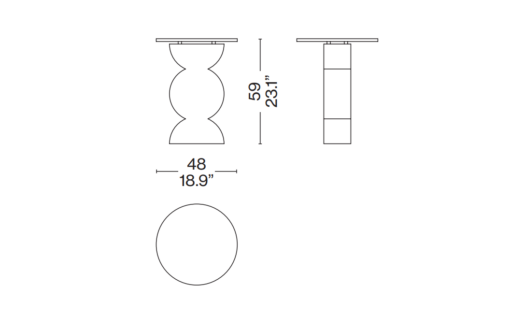 Constantin Low Table - Cassina - Image 6