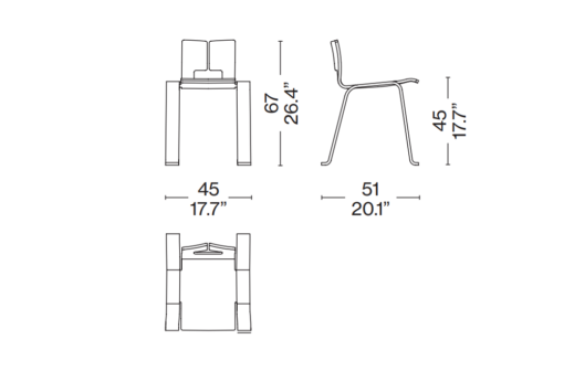 Ombra Tokyo Chair - Cassina - Image 7