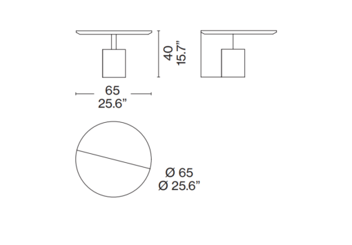 Sengu Low Table - Cassina - Image 7