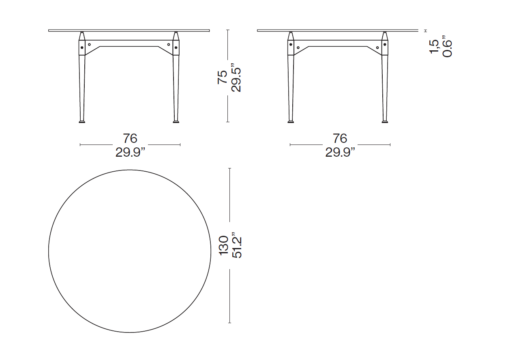 TL3 Table - Cassina - Image 5