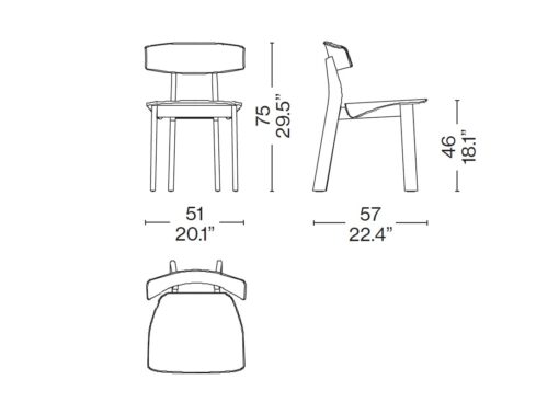 Back-Wing Chair - Cassina - Image 5