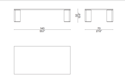 Ordinal Low Table - Cassina - Image 8