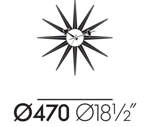 Sunburst Clock - Vitra - Image 14