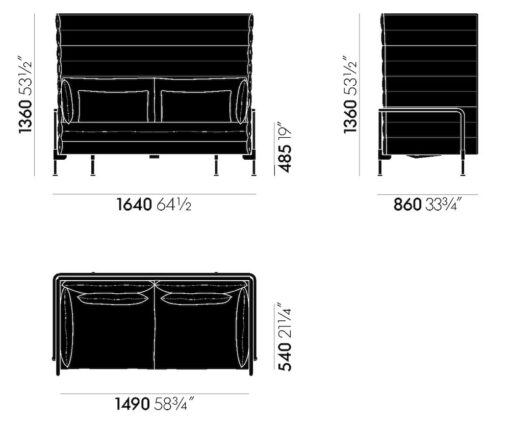 Alcove Sofa - Vitra - Image 9