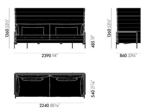 Alcove Sofa - Vitra - Image 10
