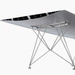 Alternative view of Table B Steel Legs - BD Barcelona