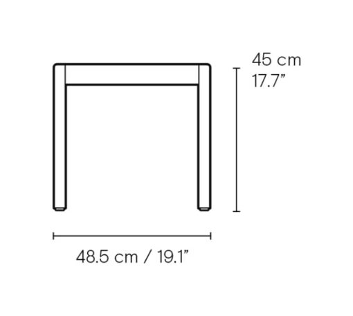 AH912 | Outdoor Table Bench - Carl Hansen & Sons - Image 8