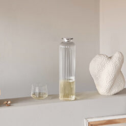 Alternative view of Bernadotte Caraffe with Lid - Georg Jensen