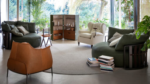 Scarlett Round Sofa - Poltrona Frau - Image 6
