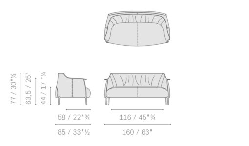 Archibald Sofa - Poltrona Frau - Image 13