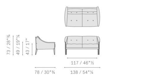 Dezza 24 Sofa - Poltrona Frau - Image 13