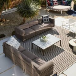 Alternative view of 10 Table En Tube Basse, Grand Modèle Outdoor - Cassina