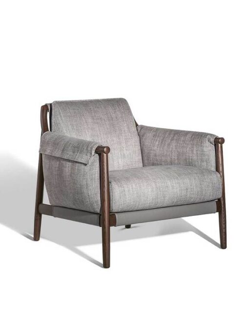 Times Lounge Armchair - Poltrona Frau - Image 4
