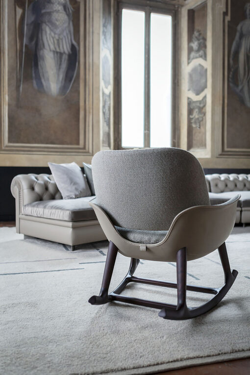 Martha Rocking Armchair - Poltrona Frau - Image 10