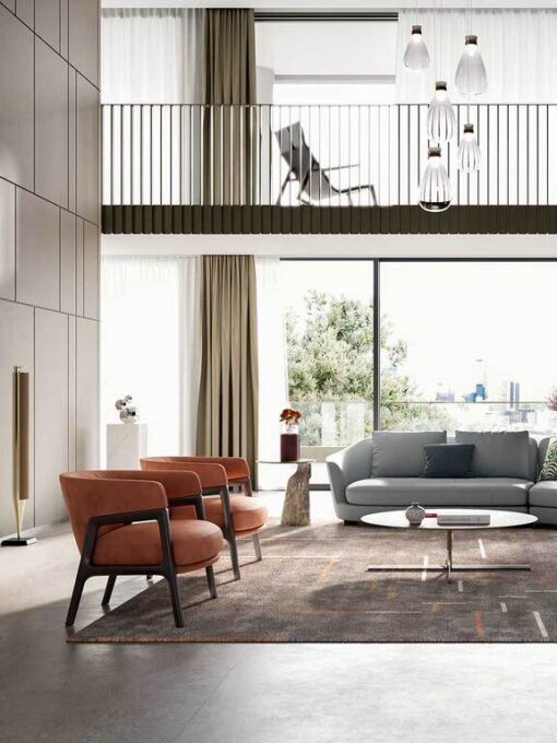 DUO Lounge Armchair - Poltrona Frau - Image 17