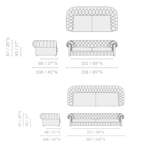 Chester One Sofa - Poltrona Frau - Image 10