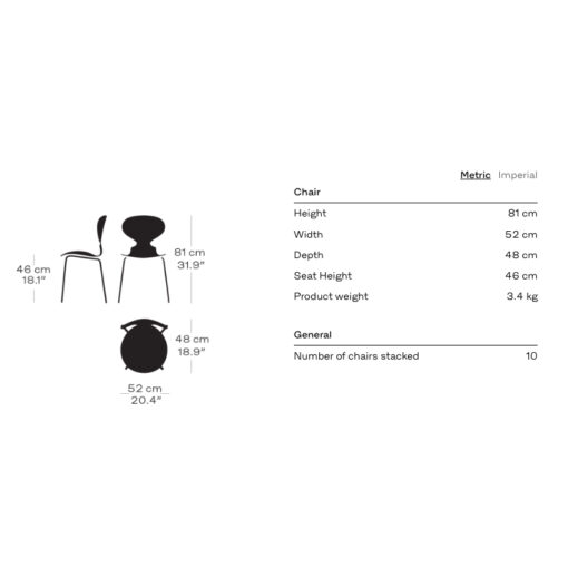 Ant™ Chair - Fritz Hansen - Image 10