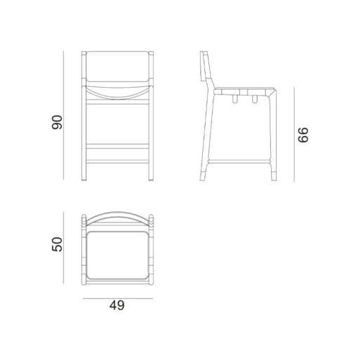 Levante Stool - Exteta - Image 6