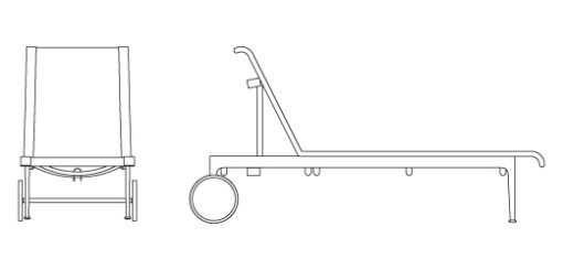 1966 Adjustable Chaise -  Knoll - Image 8