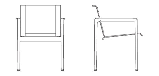 1966 Dining Chair , Armchair - Knoll - Image 7