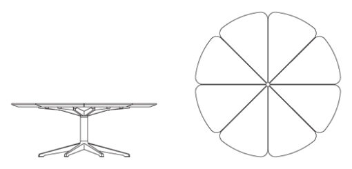 Petal® Coffee Table - Knoll - Image 5